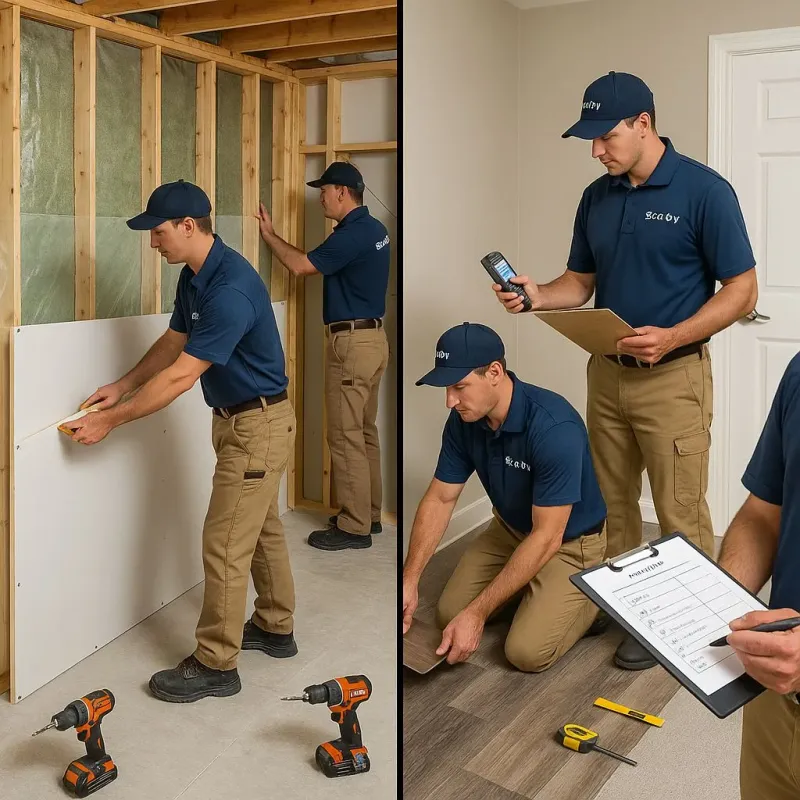 Repairs and Reconstruction process in Warren County, PA